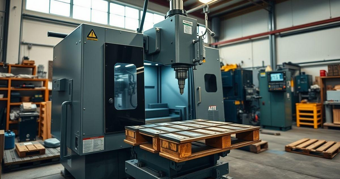 Furadeira CNC com Duplo Pallet: Vantagens e Utilizações
