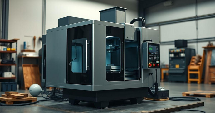 Mini fresadora CNC 4 eixos: A Revolução na Usinagem de Precisão