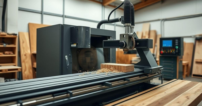 Fresadora CNC para Madeira: Eficiência e Precisão em Projetos de Carpintaria