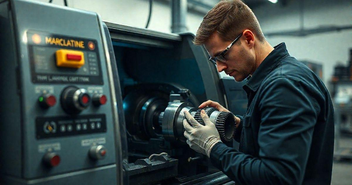 Manutenção em torno CNC para garantir eficiência e durabilidade